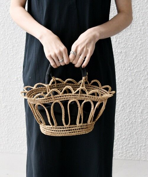 SHIPS / シップス かごバック | TARANGO: ラウンド カゴ バッグ 25SS | 詳細2