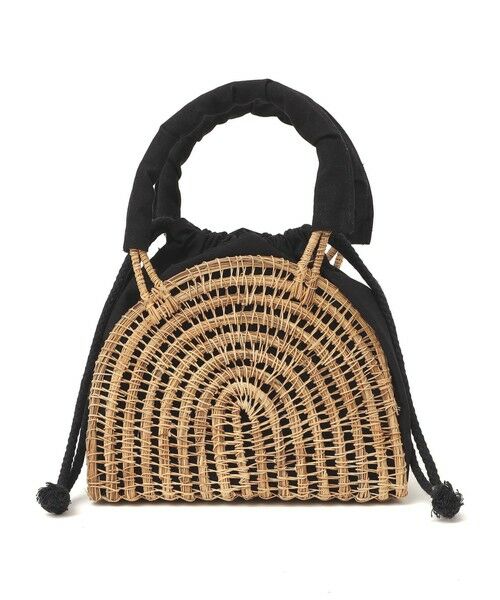 SHIPS / シップス かごバック | TARANGO: ハーフ ラウンド カゴ バッグ | 詳細4