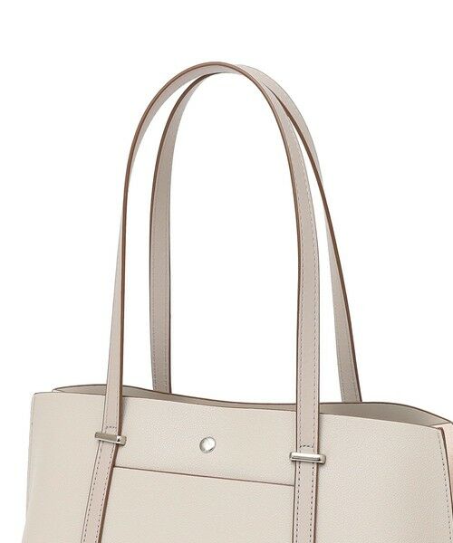 SHIPS / シップス トートバッグ | SHIPS any: バイカラー スクエア ボストン バッグ | 詳細9