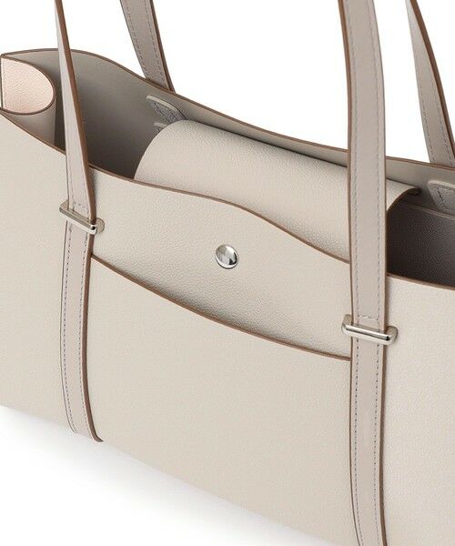 SHIPS / シップス トートバッグ | SHIPS any: バイカラー スクエア ボストン バッグ | 詳細10