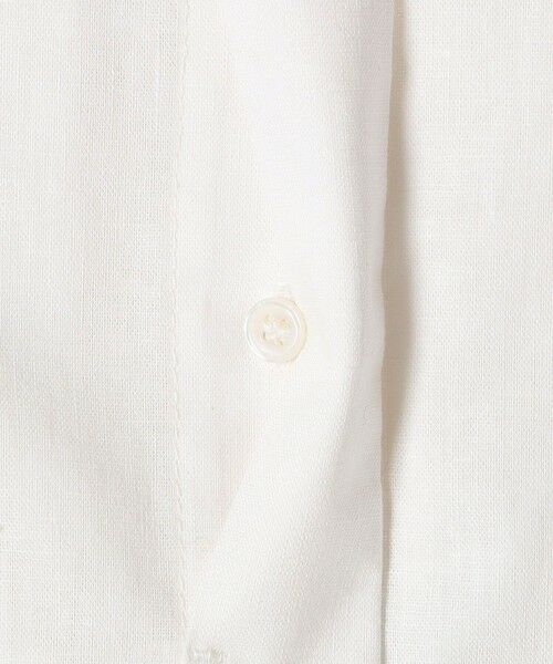 SHIPS / シップス シャツ・ブラウス | SHIPS any:〈洗濯機可能〉リネン コットン バンドカラー フレンチスリーブ ポケット シャツ | 詳細19