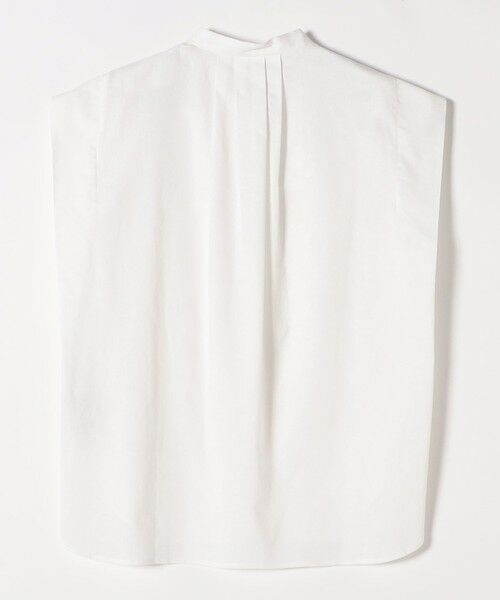 SHIPS / シップス シャツ・ブラウス | SHIPS any:〈洗濯機可能〉リネン コットン バンドカラー フレンチスリーブ ポケット シャツ | 詳細20