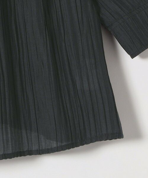 SHIPS / シップス シャツ・ブラウス | SHIPS any:〈洗濯機可能〉ピンタック ジャカード ギャザー ブラウス | 詳細24