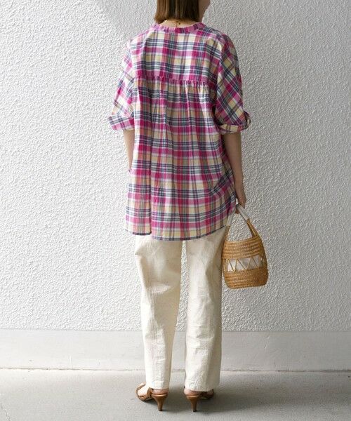 SHIPS / シップス シャツ・ブラウス | SHIPS any:〈洗濯機可能〉マドラス チェック オーバーサイズ シャツ | 詳細2