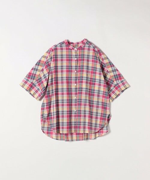 SHIPS / シップス シャツ・ブラウス | SHIPS any:〈洗濯機可能〉マドラス チェック オーバーサイズ シャツ | 詳細9