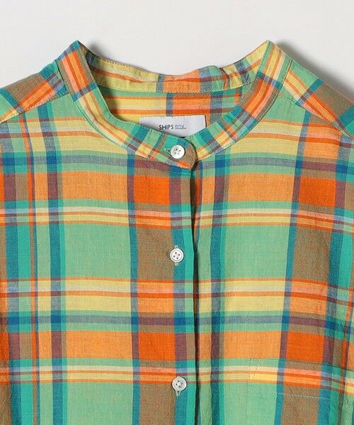 SHIPS / シップス シャツ・ブラウス | SHIPS any:〈洗濯機可能〉マドラス チェック オーバーサイズ シャツ | 詳細21