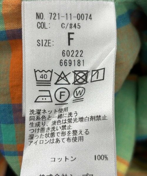SHIPS / シップス シャツ・ブラウス | SHIPS any:〈洗濯機可能〉マドラス チェック オーバーサイズ シャツ | 詳細26