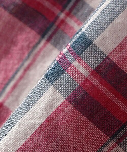 SHIPS / シップス シャツ・ブラウス | SHIPS any:〈洗濯機可能〉マドラス チェック ボウタイ パフスリーブ ブラウス | 詳細10