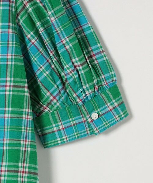 SHIPS / シップス シャツ・ブラウス | SHIPS any:〈洗濯機可能〉マドラス チェック ボウタイ パフスリーブ ブラウス | 詳細25