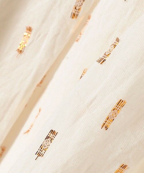 SHIPS / シップス シャツ・ブラウス | SHIPS any:〈洗濯機可能〉ラメ ドビー ギャザー パフ スリーブ ブラウス | 詳細9