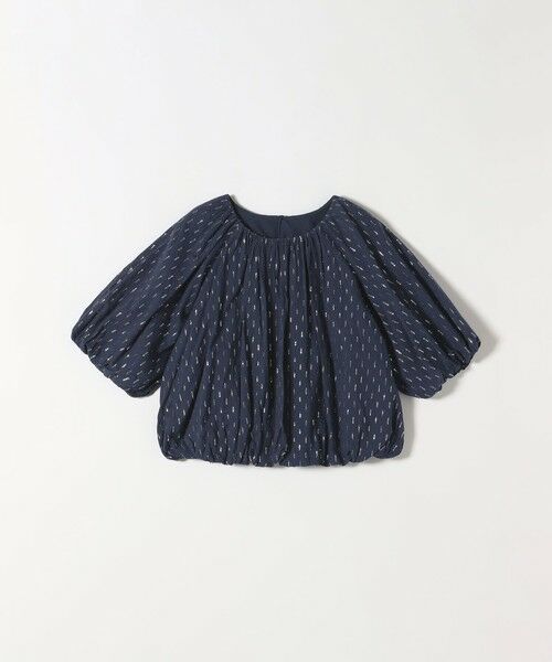 SHIPS / シップス シャツ・ブラウス | SHIPS any:〈洗濯機可能〉ラメ ドビー ギャザー パフ スリーブ ブラウス | 詳細17