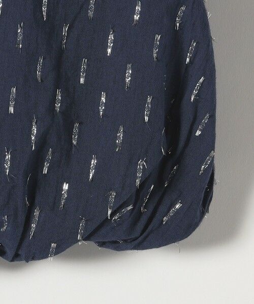 SHIPS / シップス シャツ・ブラウス | SHIPS any:〈洗濯機可能〉ラメ ドビー ギャザー パフ スリーブ ブラウス | 詳細20