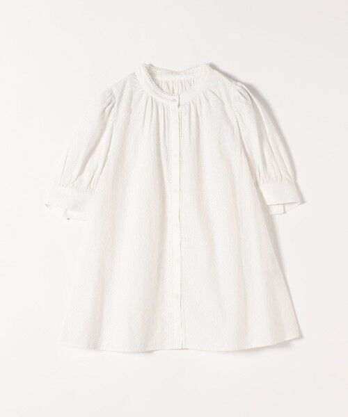 SHIPS / シップス シャツ・ブラウス | SHIPS any: エンブロイダリー シャンブレー スタンドカラー パフ ブラウス | 詳細11