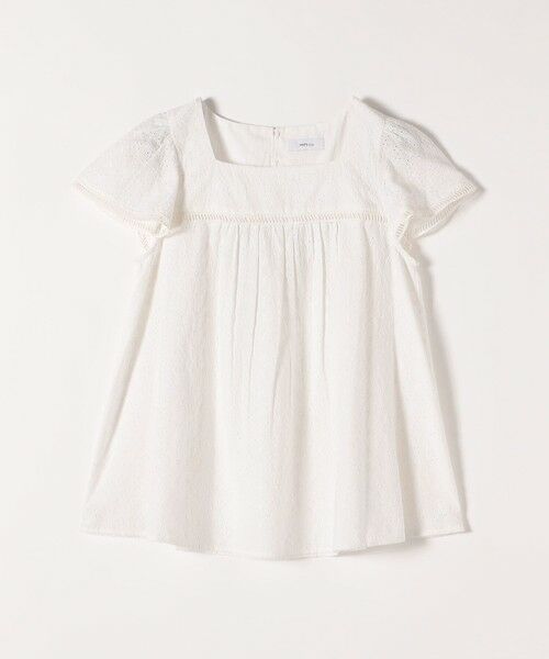 SHIPS / シップス シャツ・ブラウス | SHIPS any:〈洗濯機可能〉エンブロイダリー シャンブレー フレア ギャザー ブラウス | 詳細11