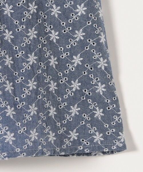 SHIPS / シップス シャツ・ブラウス | SHIPS any:〈洗濯機可能〉エンブロイダリー シャンブレー フレア ギャザー ブラウス | 詳細28