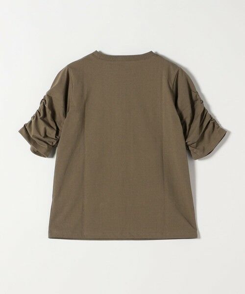 SHIPS / シップス Tシャツ | SHIPS any:〈UVカット/接触冷感/吸水速乾/洗濯機可能〉USAコットン ギャザー TEE | 詳細23