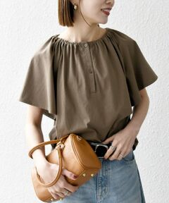 SHIPS / シップス Tシャツ | SHIPS any:〈UVカット/接触冷感/吸水速乾/洗濯機可能〉USAコットン フレア TEE