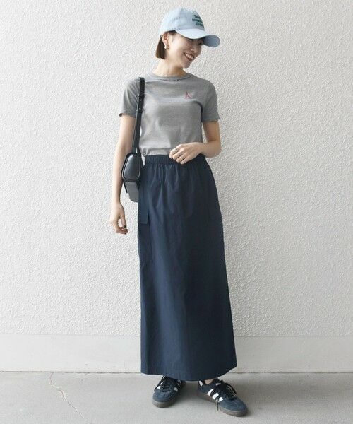 SHIPS / シップス Tシャツ | 【SHIPS any別注】PETIT BATEAU: ロゴ プリント コンパクト ボーダー TEE 25SS | 詳細8