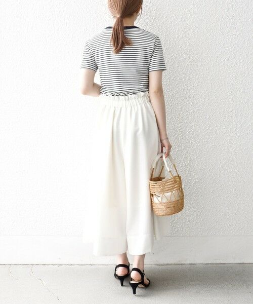 SHIPS / シップス Tシャツ | 【SHIPS any別注】PETIT BATEAU: ロゴ プリント コンパクト ボーダー TEE 25SS | 詳細15