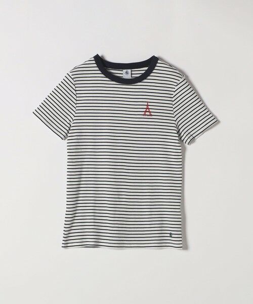 SHIPS / シップス Tシャツ | 【SHIPS any別注】PETIT BATEAU: ロゴ プリント コンパクト ボーダー TEE 25SS | 詳細29