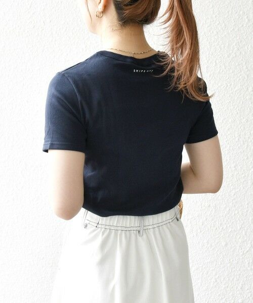 SHIPS / シップス Tシャツ | 【SHIPS any別注】PETIT BATEAU: ロゴ プリント コンパクト TEE 25SS | 詳細14