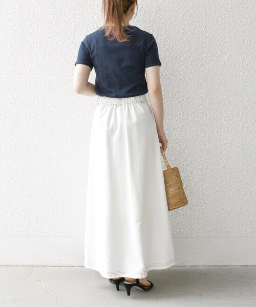 SHIPS / シップス Tシャツ | 【SHIPS any別注】PETIT BATEAU: ロゴ プリント コンパクト TEE 25SS | 詳細12