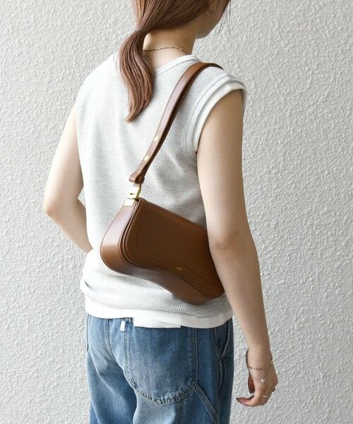 SHIPS / シップス タンクトップ | SHIPS any:〈洗濯機可能〉ワッフル ヘンリーネック 2WAY ノースリーブ TEE | 詳細15