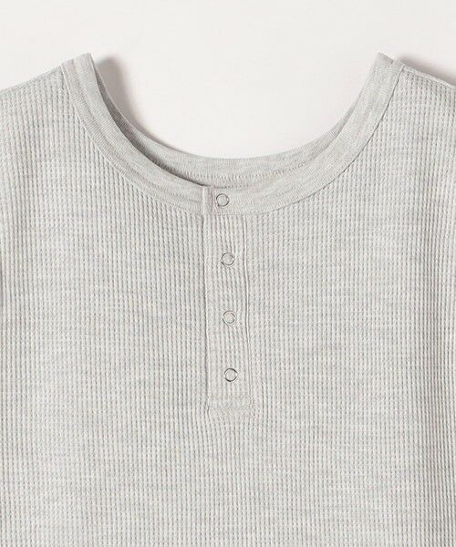 SHIPS / シップス タンクトップ | SHIPS any:〈洗濯機可能〉ワッフル ヘンリーネック 2WAY ノースリーブ TEE | 詳細23