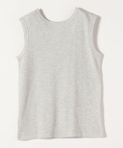 SHIPS / シップス タンクトップ | SHIPS any:〈洗濯機可能〉ワッフル ヘンリーネック 2WAY ノースリーブ TEE | 詳細26