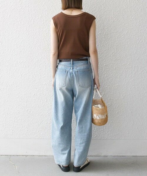 SHIPS / シップス タンクトップ | SHIPS any:〈洗濯機可能〉ワッフル ヘンリーネック 2WAY ノースリーブ TEE | 詳細29