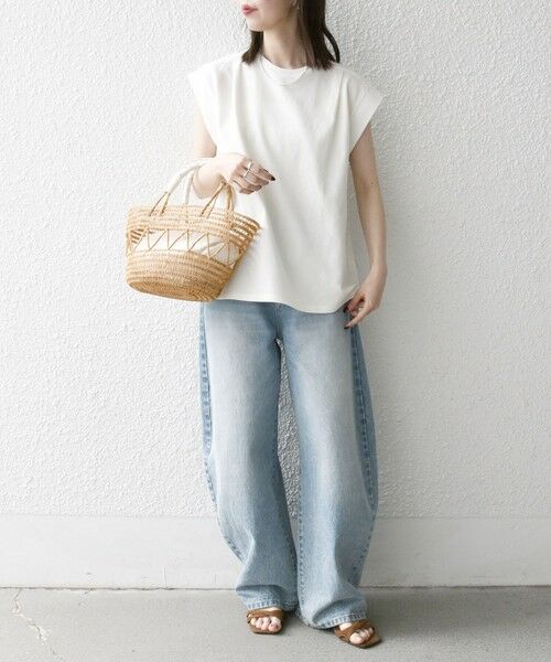 SHIPS / シップス Tシャツ | SHIPS any:〈UVカット/汗染み防止加工/吸水速乾/洗濯機可能〉カノコ フレンチ TEE | 詳細1