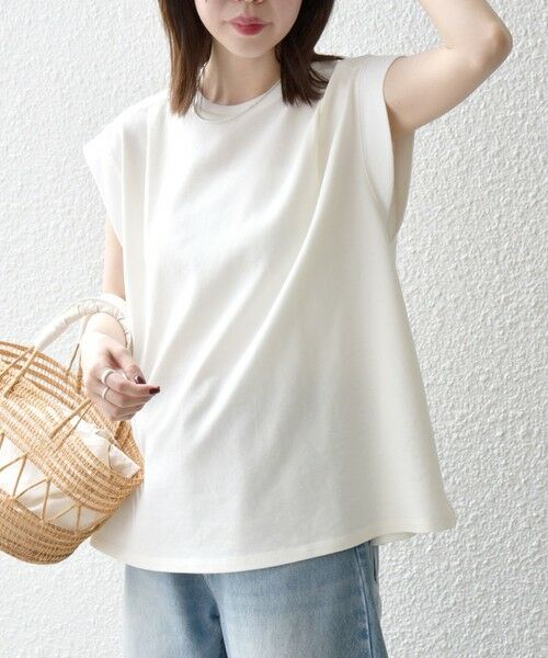 SHIPS / シップス Tシャツ | SHIPS any:〈UVカット/汗染み防止加工/吸水速乾/洗濯機可能〉カノコ フレンチ TEE | 詳細10