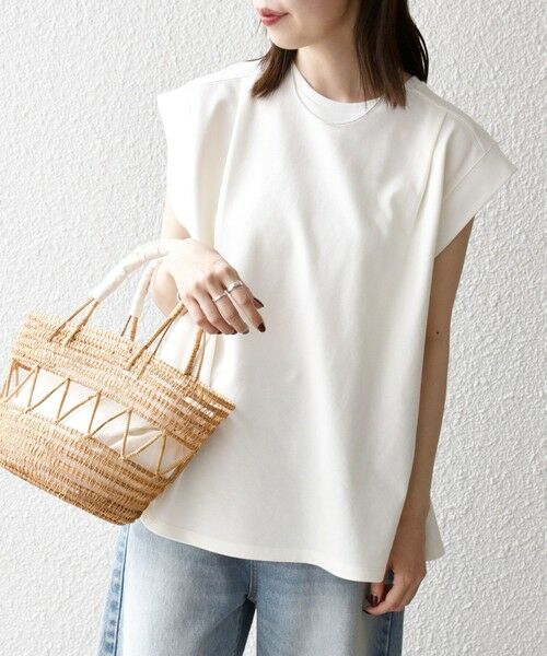 SHIPS / シップス Tシャツ | SHIPS any:〈UVカット/汗染み防止加工/吸水速乾/洗濯機可能〉カノコ フレンチ TEE | 詳細11