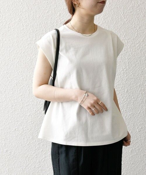 SHIPS / シップス Tシャツ | SHIPS any:〈UVカット/汗染み防止加工/吸水速乾/洗濯機可能〉カノコ フレンチ TEE | 詳細13