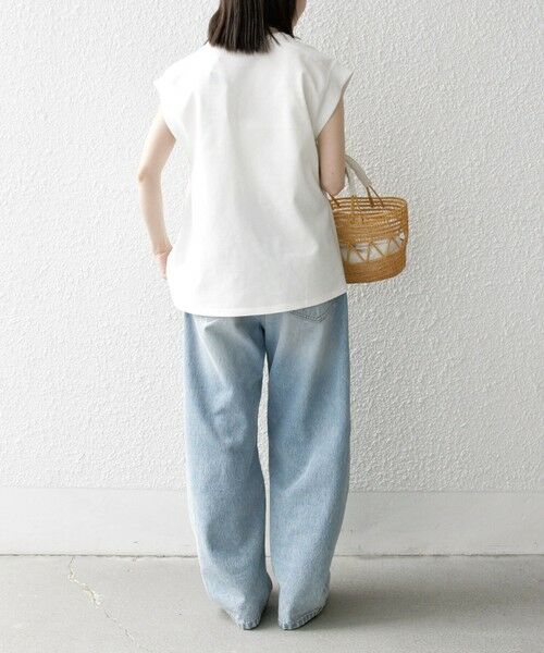 SHIPS / シップス Tシャツ | SHIPS any:〈UVカット/汗染み防止加工/吸水速乾/洗濯機可能〉カノコ フレンチ TEE | 詳細2