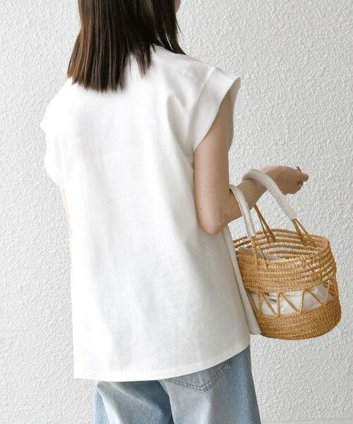 SHIPS / シップス Tシャツ | SHIPS any:〈UVカット/汗染み防止加工/吸水速乾/洗濯機可能〉カノコ フレンチ TEE | 詳細4