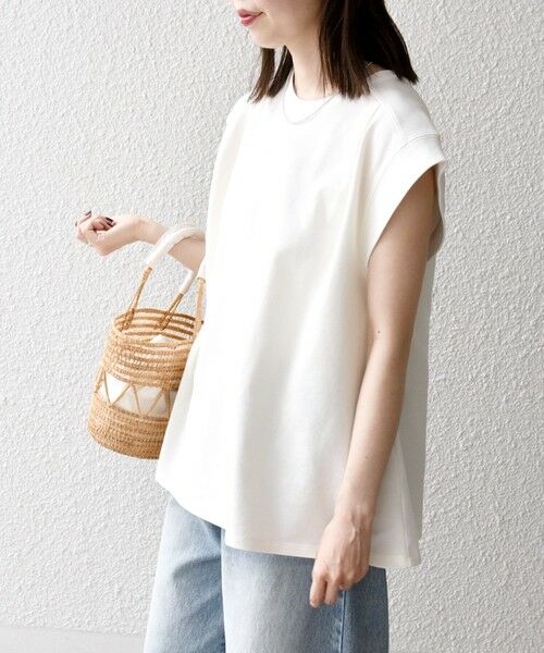 SHIPS / シップス Tシャツ | SHIPS any:〈UVカット/汗染み防止加工/吸水速乾/洗濯機可能〉カノコ フレンチ TEE | 詳細6