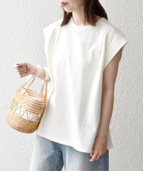 SHIPS / シップス Tシャツ | SHIPS any:〈UVカット/汗染み防止加工/吸水速乾/洗濯機可能〉カノコ フレンチ TEE | 詳細7