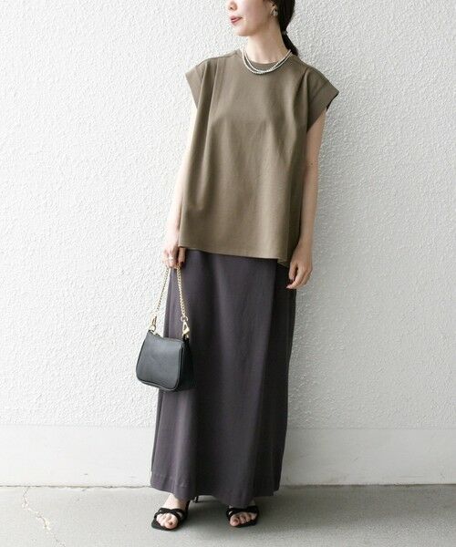 SHIPS / シップス Tシャツ | SHIPS any:〈UVカット/汗染み防止加工/吸水速乾/洗濯機可能〉カノコ フレンチ TEE | 詳細17