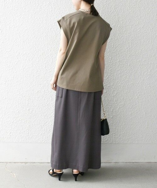 SHIPS / シップス Tシャツ | SHIPS any:〈UVカット/汗染み防止加工/吸水速乾/洗濯機可能〉カノコ フレンチ TEE | 詳細18