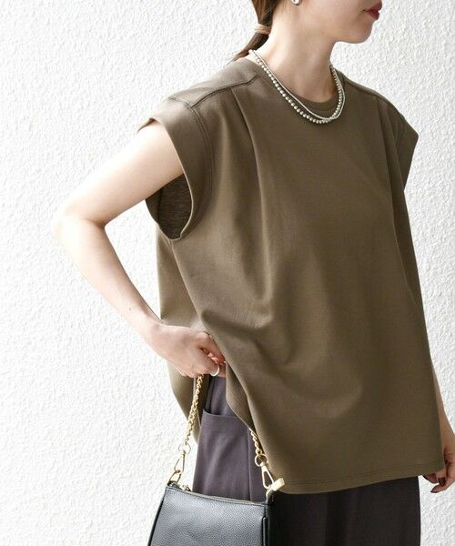 SHIPS / シップス Tシャツ | SHIPS any:〈UVカット/汗染み防止加工/吸水速乾/洗濯機可能〉カノコ フレンチ TEE | 詳細19