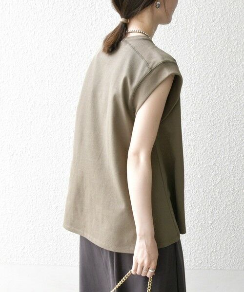 SHIPS / シップス Tシャツ | SHIPS any:〈UVカット/汗染み防止加工/吸水速乾/洗濯機可能〉カノコ フレンチ TEE | 詳細21