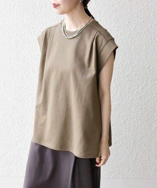 SHIPS / シップス Tシャツ | SHIPS any:〈UVカット/汗染み防止加工/吸水速乾/洗濯機可能〉カノコ フレンチ TEE | 詳細23