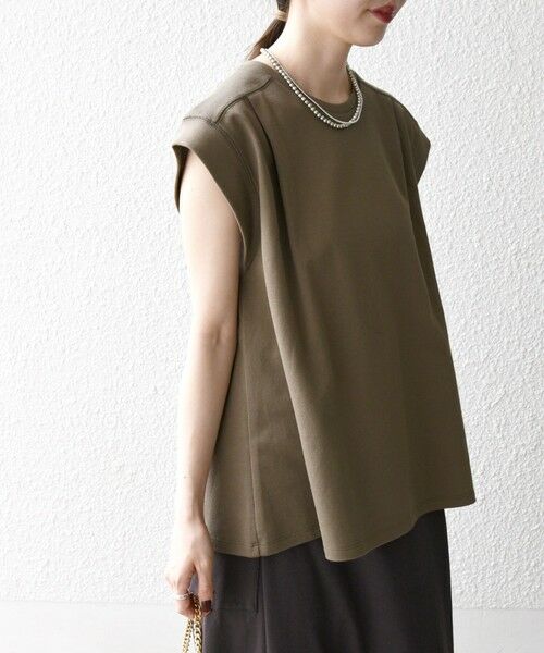 SHIPS / シップス Tシャツ | SHIPS any:〈UVカット/汗染み防止加工/吸水速乾/洗濯機可能〉カノコ フレンチ TEE | 詳細24