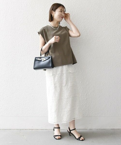 SHIPS / シップス Tシャツ | SHIPS any:〈UVカット/汗染み防止加工/吸水速乾/洗濯機可能〉カノコ フレンチ TEE | 詳細28