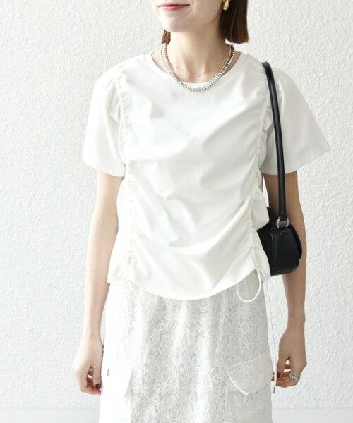 SHIPS / シップス Tシャツ | SHIPS any:〈UVカット/汗染み防止加工/吸水速乾/洗濯機可能〉カノコ ドロスト TEE | 詳細7