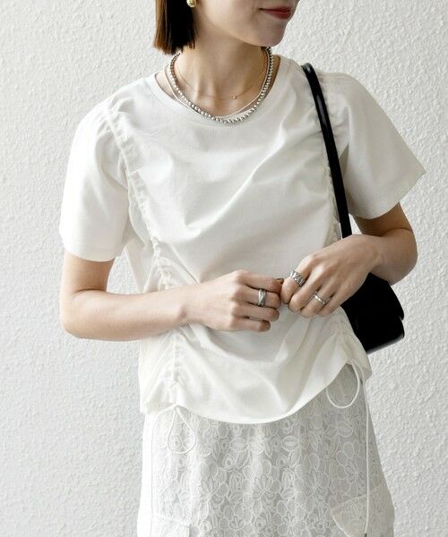 SHIPS / シップス Tシャツ | SHIPS any:〈UVカット/汗染み防止加工/吸水速乾/洗濯機可能〉カノコ ドロスト TEE | 詳細8