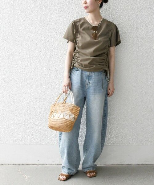 SHIPS / シップス Tシャツ | SHIPS any:〈UVカット/汗染み防止加工/吸水速乾/洗濯機可能〉カノコ ドロスト TEE | 詳細13