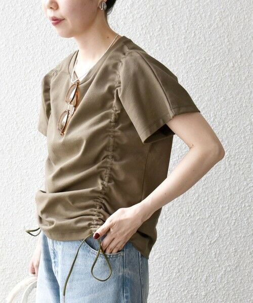 SHIPS / シップス Tシャツ | SHIPS any:〈UVカット/汗染み防止加工/吸水速乾/洗濯機可能〉カノコ ドロスト TEE | 詳細19