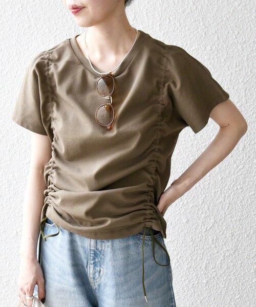 SHIPS / シップス Tシャツ | SHIPS any:〈UVカット/汗染み防止加工/吸水速乾/洗濯機可能〉カノコ ドロスト TEE | 詳細20